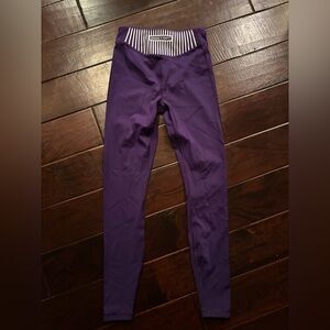 NWT Savage x Fenty Xccentuate High-Waist purple Legging Size Small